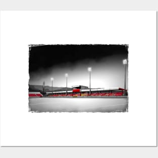 The Showgrounds - Sligo Rovers League of Ireland Football Artwork Posters and Art